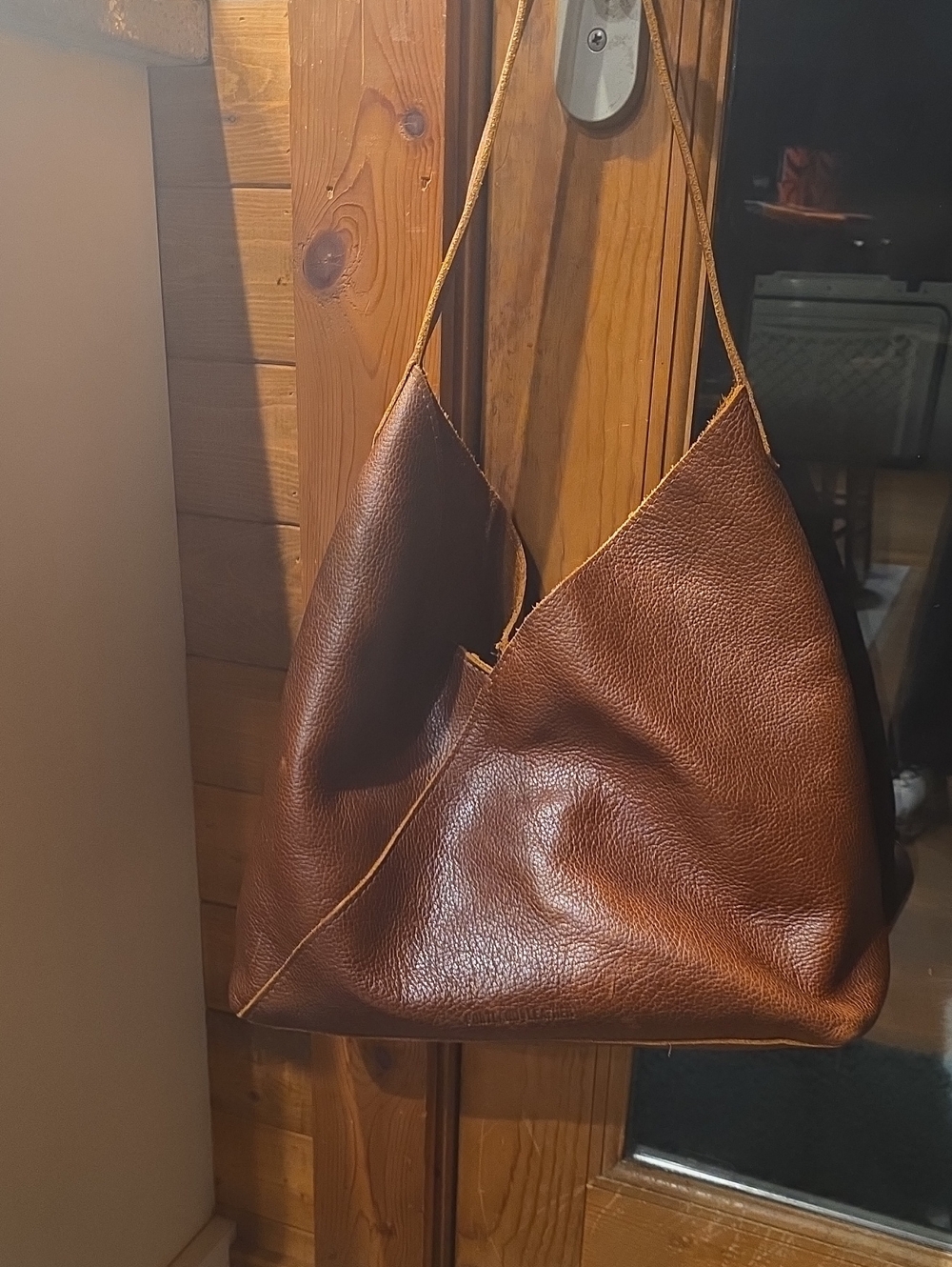 Portland Leather Brown Leather Shoulder Bag